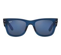 Ray-ban Rb 0840s Occhiali Da Sole Unisex Blu Squadrato Blu 51mm