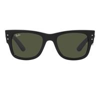Ray-ban Rb 0840s Occhiali Da Sole Unisex Nero Squadrato Verde 51mm