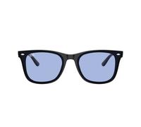 Ray - Ban Unisex Ray - Ban RB4420 601/80 Occhiali da sole Iniettato Nero Blu Squadrata Normale