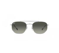 Ray - Ban Unisex Ray - Ban RB3707 003/71 Occhiali da sole Metallo Argento Grigio Geometrica Normale Sfumato