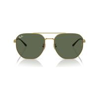 Ray-ban Rb 3724d Occhiali Da Sole Unisex Oro Pilot Verde 59mm