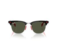 Ray-ban Rb 3807m Occhiali Da Sole Unisex Nero Verde 51mm