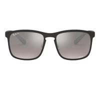 Ray-ban Rb 4264 Chromance Occhiali Da Sole Uomo Nero Geometrico Grigio 58mm Polarizzato