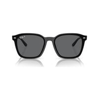 Ray-ban Rb 4392d Occhiali Da Sole Unisex Nero Squadrato Grigio 66mm Polarizzato