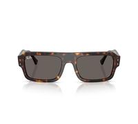 Ray-ban Rb 4454 Occhiali Da Sole Unisex Avana Rettangolari Grigio 53mm