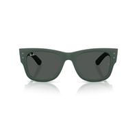 Ray - Ban Unisex Ray - Ban RB4840S 665787 Occhiali da sole Peek Verde Grigio Squadrata Normale