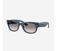 Ray-Ban RB0832S - Mega wayfarer II 684532 - Blu scuro trasparente