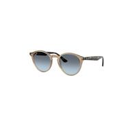 Ray - Ban Unisex RB2180 6788V1 Occhiali da sole Acetato Beige Blu Rotonda Normale Sfumato