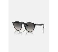 Ray-Ban - Rb2180 - Occhiali da sole rotondi neri con lenti verdi-Nero M