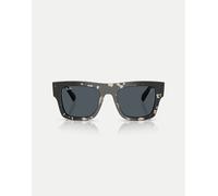 Ray - Ban Unisex RB2217M F70387 Occhiali da sole Acetato Tartaruga Grigio Squadrata Normale