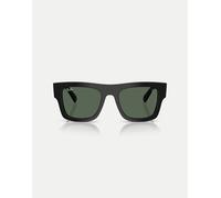 Ray - Ban Unisex RB2217M F60171 Occhiali da sole Acetato Nero Verde Squadrata Normale