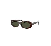 Ray - Ban Donna Ray - Ban RB2221 902/31 Occhiali da sole Acetato Tartaruga Verde Rotonda Normale