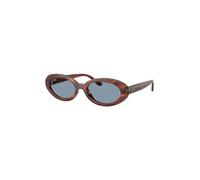 Ray - Ban Donna Ray - Ban RB2223 954/56 Occhiali da sole Acetato Marrone Blu Rotonda Normale