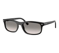 Ray - Ban Unisex Ray - Ban RB2224 901/32 Occhiali da sole Acetato Nero Grigio Squadrata Normale Sfumato
