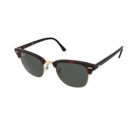 Ray-Ban Clubmaster RB3016 990/58 - Tartarugato su oro Polarizzato
