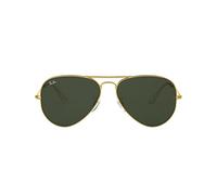 OCCHIALE RAY BAN AVIATOR LARGE METAL 0RB3025 001 GOLD FRONTALE ORO COLORE LENTI GREY GREEN