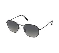 Ray - Ban Unisex RB3548 HEXAGONAL 002/71 Occhiali da sole Metallo Nero Grigio Geometrica Normale Sfumato