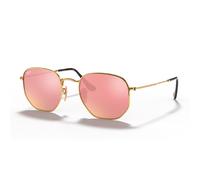 Ray-Ban Rb3548n hexagonal 001/z2 gold copper flash
