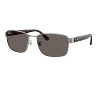Ray-Ban RB3750 004/B1, Grigio, Metal, Unisex occhiali da sole 62