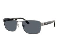 Ray-Ban RB3750 004/R5, Grigio, Metal, Unisex occhiali da sole 62