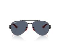 Ray-Ban Rb3762m Occhiali da Sole Rotondi Collezione Scuderia Ferrari