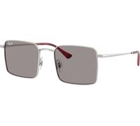 Ray-Ban RB3782 003/1, Argento, Metal, Unisex occhiali da sole 53
