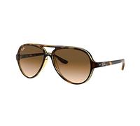 Ray-Ban RB4125-710/51 Occhiali da Sole, Marrone (Havana Claro), 0 Uomo