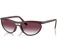Ray - Ban Unisex RB4453 64458H Occhiali da sole Peek Viola Viola Pillow Normale Sfumato