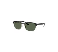 Ray-Ban Unisex PERFORMANCE Full Rim - Occhiali da sole, Nero Sabbia - Verde Scuro, 59 mm