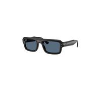 Ray-Ban Occhiali da Sole RB4954 601/80 Flacko Puffer X ASAP Rocky Nero/Blu Scuro Unisex 52/23/145