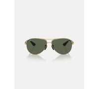 Ray-Ban - Rb8331m Scuderia Ferrari Collection - Occhiali da sole pilot oro arista con lenti verdi XL