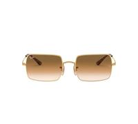 Ray-Ban Rectangle Occhiali, Gold, 54 Unisex-Adulto