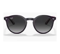 Ray-ban Rj 9064s Junior Occhiali Da Sole Bambino Nero Rotondo Grigio 44mm