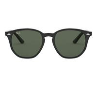 Ray-ban Rj 9070s Junior Occhiali Da Sole Bambino Nero Geometrico Trasparente 46mm