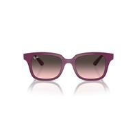 Ray-ban Rj 9071s Junior Occhiali Da Sole Unisex Rosso Squadrato Rosa 48mm