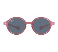 Ray-ban Rj 9075s Junior Occhiali Da Sole Unisex Rosso Rotondo Grigio 37mm