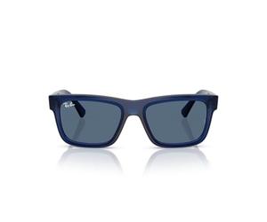 Ray-Ban Rj9196s Warren, Occhiali Unisex-Bambini e Ragazzi, Blu Trasparente/Blu Scuro, 49 mm