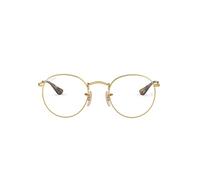 Ray-Ban Round Metal 3447V, Montature per occhiali uomo, Oro, 50