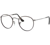 Ray-Ban Round Metal Classic RX3447V 3174, Grigio, Metal, Unisex occhiali 47