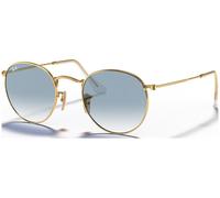 Occhiali da Sole Ray Ban Round metal Flat Lenses RB 3447N (001/3F)