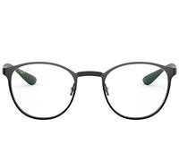 Ray-ban Round Rx 6355 Occhiali Da Vista Unisex Rutenio Geometrico