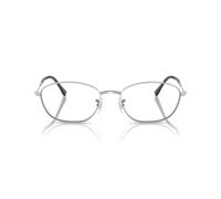 Ray-ban Rx 3749v Occhiali Da Vista Donna Argento Ovali