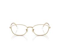 Ray-ban Rx 3749v Occhiali Da Vista Donna Oro Ovali