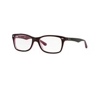 Ray-ban Rx 5228 Occhiali Da Vista Unisex Marrone Squadrato