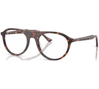 Ray - Ban Unisex RX5441 8423 Montature da vista Acetato Rosso Trasparente Squadrata Normale