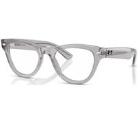 Ray - Ban Donna RX5510 2102 Montature da vista Acetato Grigio Trasparente Cat Eye Normale