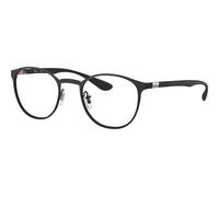 Ray-Ban RX6355 2503, Nero, Metal, Unisex occhiali 50