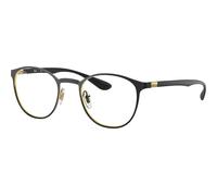 Ray-Ban RX6355 2994, Nero, Metal, Unisex occhiali 50