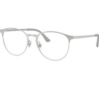 Ray-Ban RX6375 2501, Argento, Metal, Unisex occhiali 53