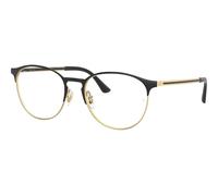 Ray-Ban RX6375 3051, Nero, Metal, Unisex occhiali 51